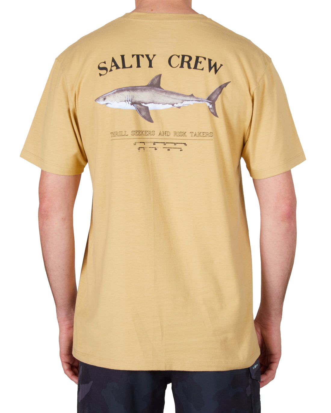 Salty Crew Bruce SS Tee Camel XXL
