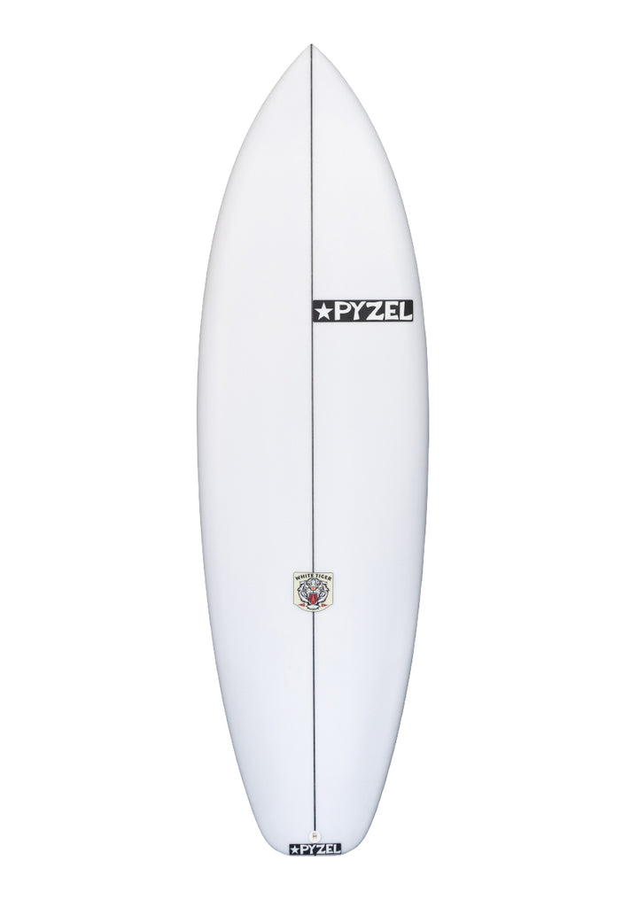 Pyzel Surfboards White Tiger  5-Fin FCS2 6ft4in