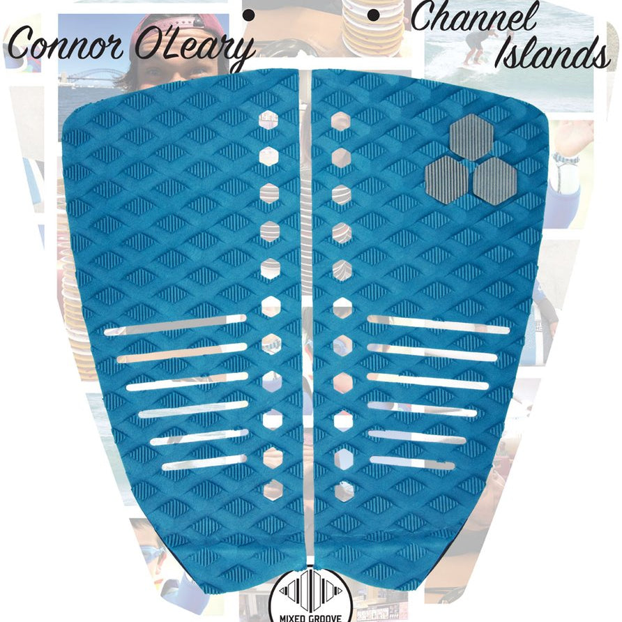 Channel Islands Surfboards Connor O'Leary Flat Traction Pad 2 Piece 505-Indigo