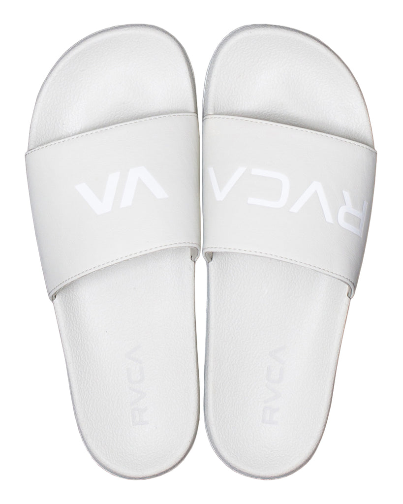 RVCA Sport Slide Mens Sandal SLB-Silver Bleach 4