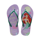 Havaianas Kids Slim Princess Girls Sandal 5883-Calm Lilac-Metallic Green 10 C