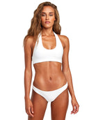 RVCA Salt Wash Cheeky Bikini Bottom WHT-White L