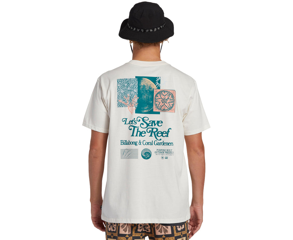 Billabong CG Lets Save The Reef SS Tee OFW L