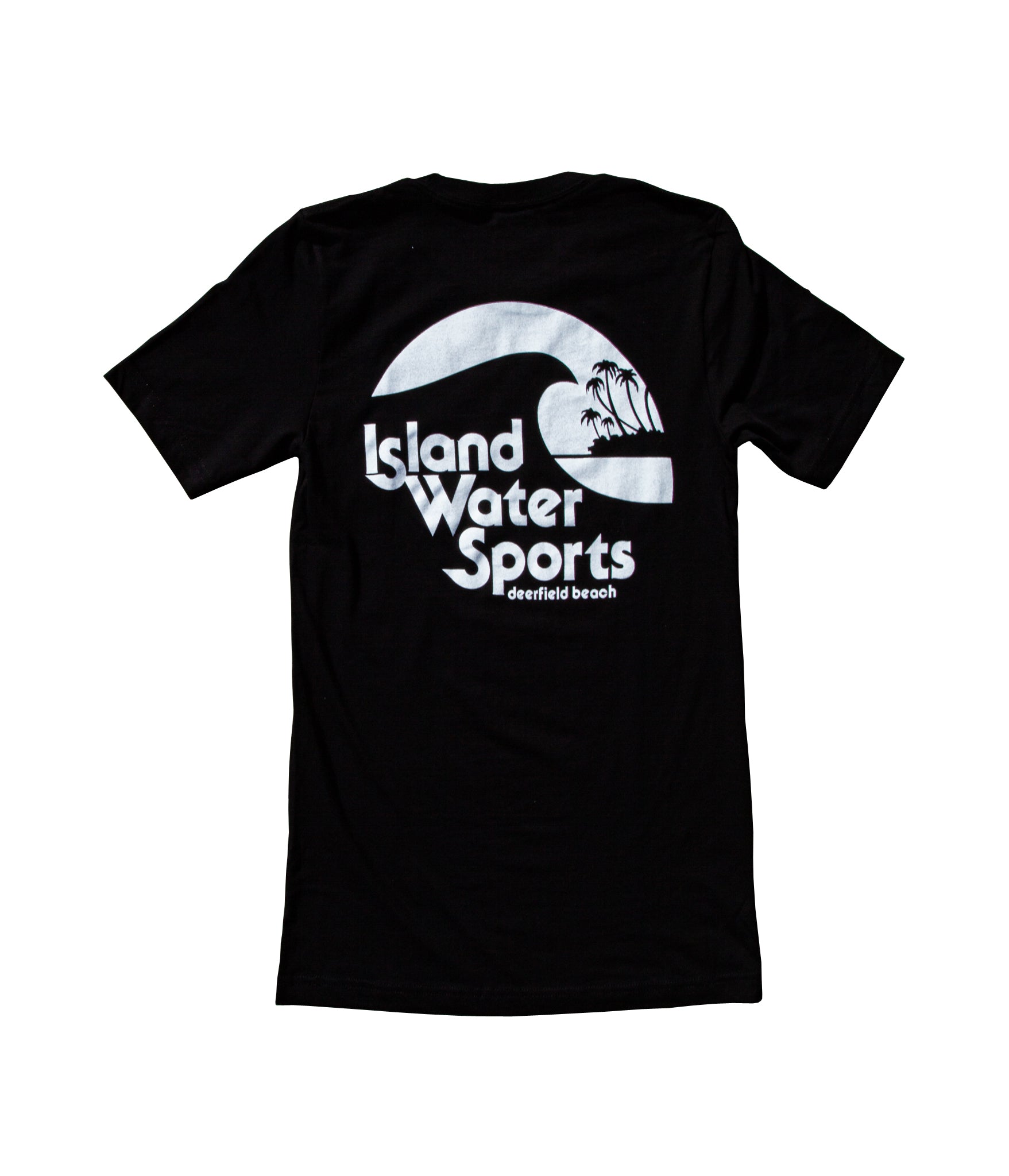 Island Water Sports Reverse Sticker S/S Tee Black/White M