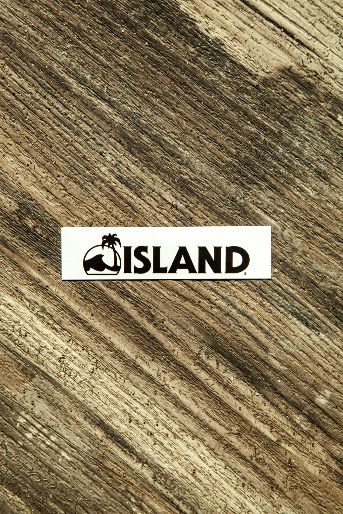 Island Water Sports 80s Board Logo Vinyl Sticker