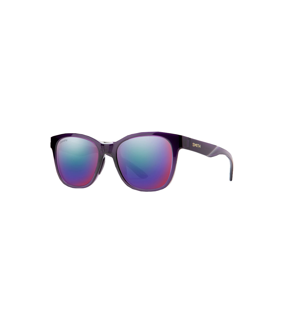 Smith Caper Polarized Sunglasses CrystalMidnight VioletMirror Chromapop