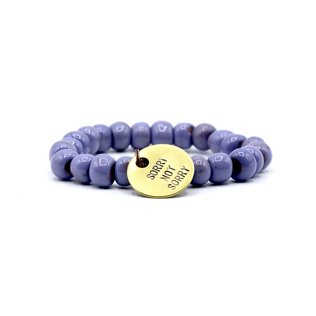 Simbi 10mm Charm Bracelet PurpleHaze