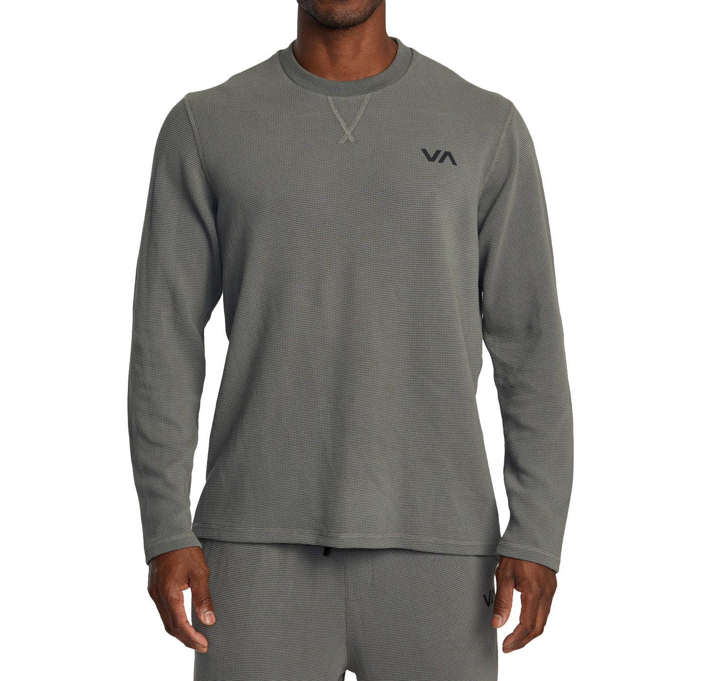 RVCA C-Able Long Sleeve T-Shirt OLV-Olive XL