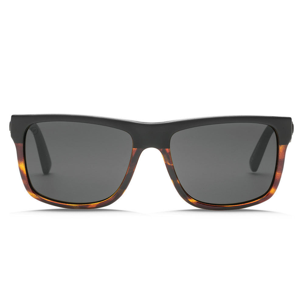 Electric Swingarm Polarized Sunglasses Tort Burst Ohm-Grey Square