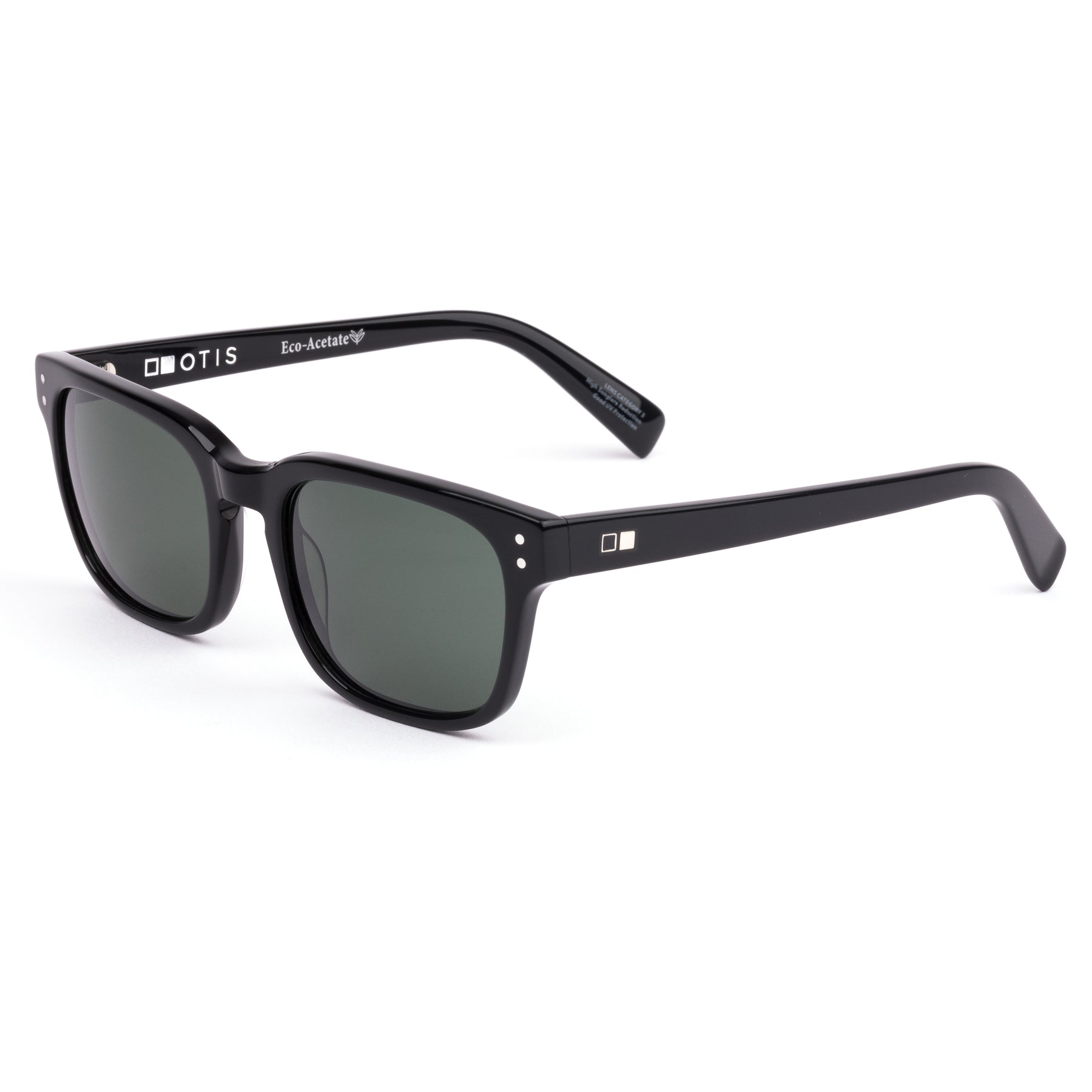 Otis Time Horizon Polarized Sunglasses EcoBlack GreyPolar