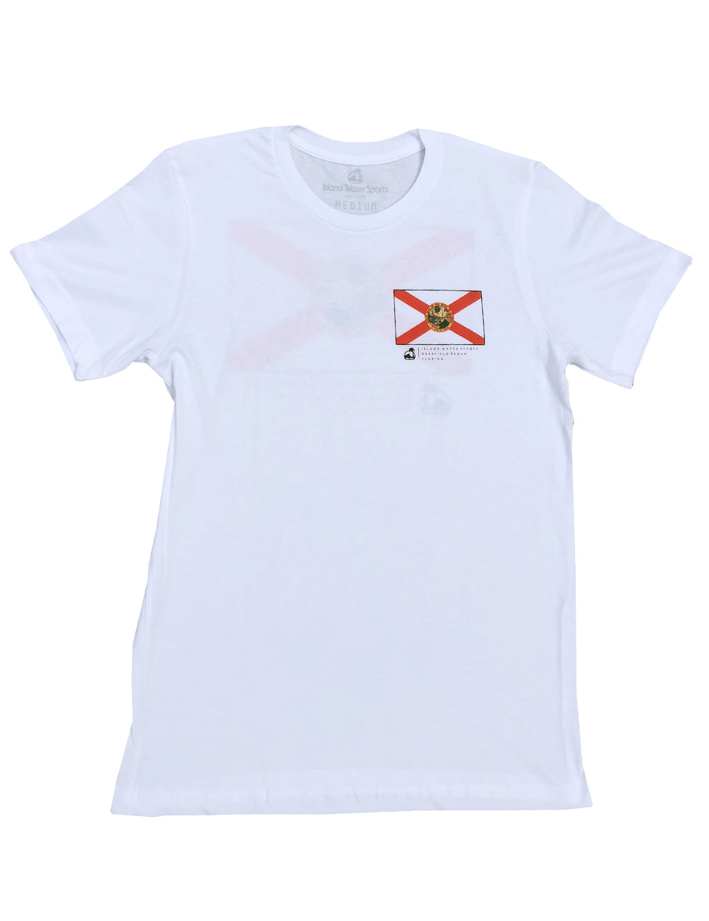 Island Water Sports Florida Pride S/S Tee White L