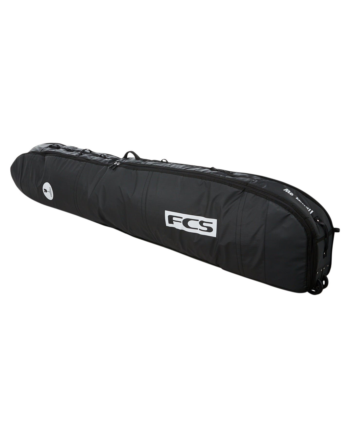 FCS Travel 2 Longboard Boardbag Black-Grey 9ft2in