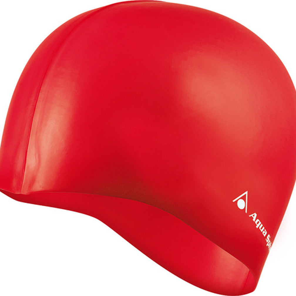 Aqua Sphere Swim Cap Red OS
