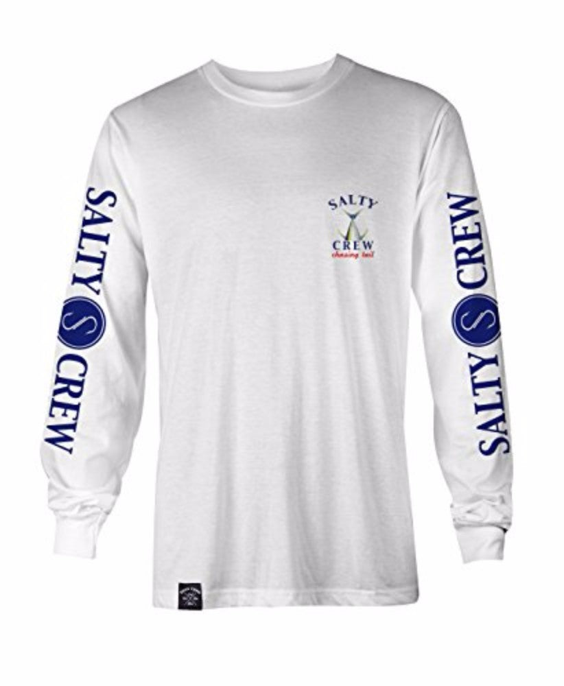 Salty Crew Chasing Tail L/S Tee White S