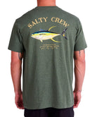 Salty Crew Ahi Mount SS Tee ForestHeather M