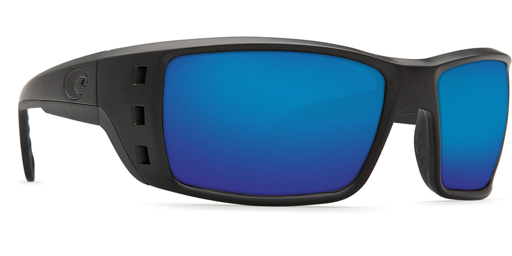 Costa Del Mar Permit Sunglasses Blackout Blue Mirror 580G