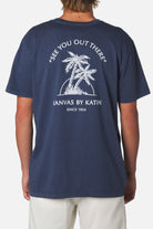 Katin ESCAPE TEE Shirt Midnight Tide S