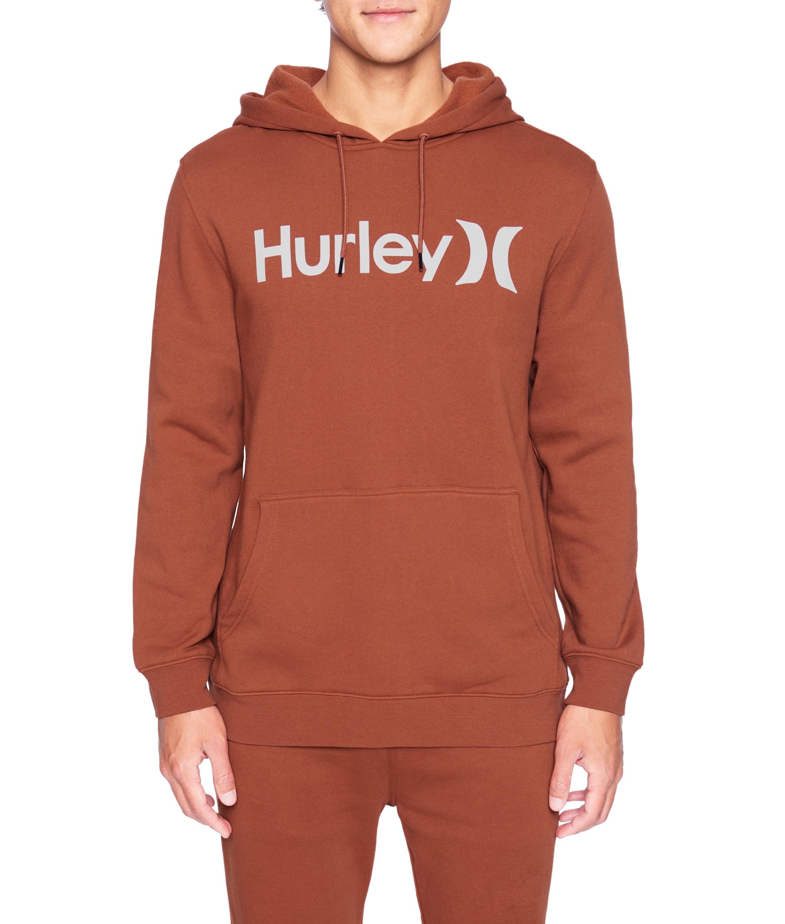 Hurley OAO Solid Summer Pullover Hoodie H669-Redstone XL