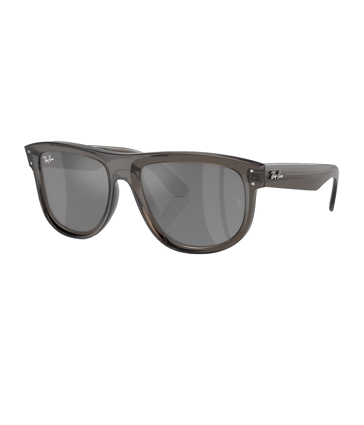 Ray-Ban Black Boyfriend Polarized Sunglasses Amazon.com: Ray-Ban Unisex RB4147 Boyfriend Square  main image 3