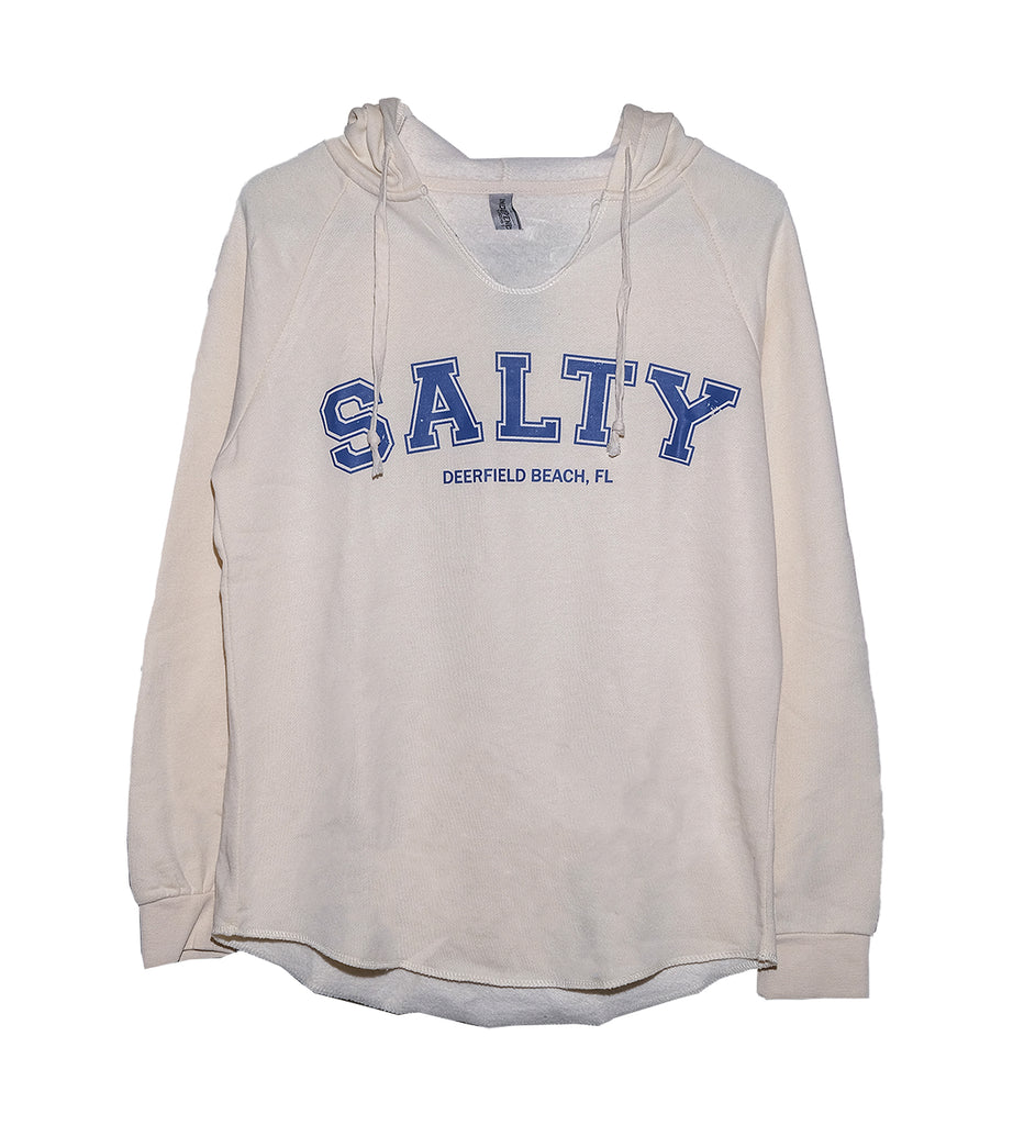 Island Water Sports Salty Hooded Sweatshirt Bone-DFB M