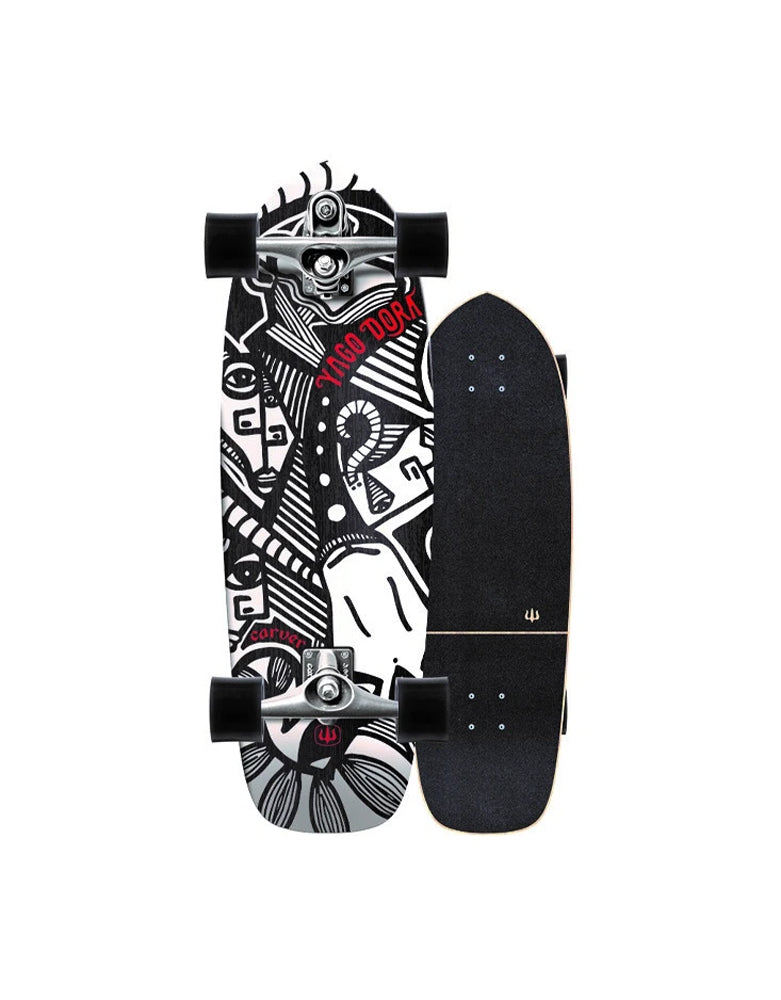 Carver Skateboards Yago Skinny Goat Surfskate Complete C7 30.75"