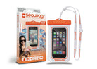 Seawag Waterproof Smartphone Case White-Orange