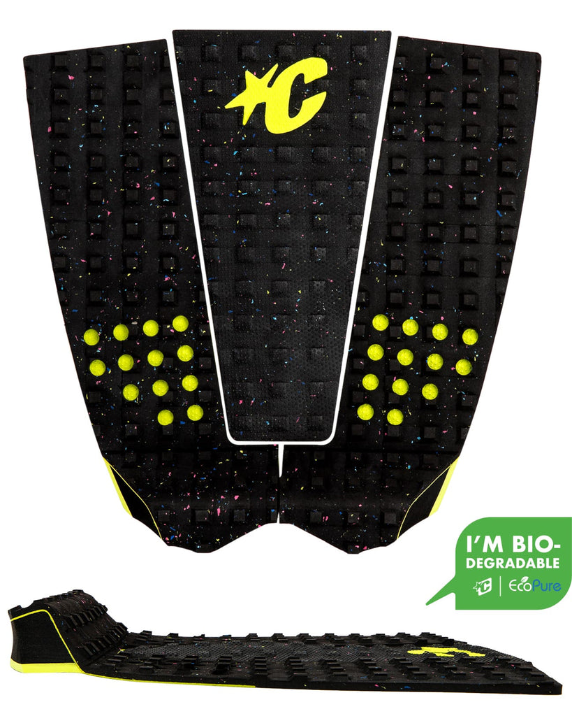 Creatures of Leisure Italo Ferreira EcoPure Traction Pad Carbon Eco Lime