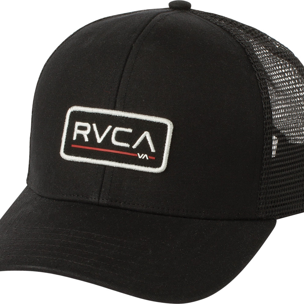 RVCA Ticket Trucker Hat BLK-Black OS