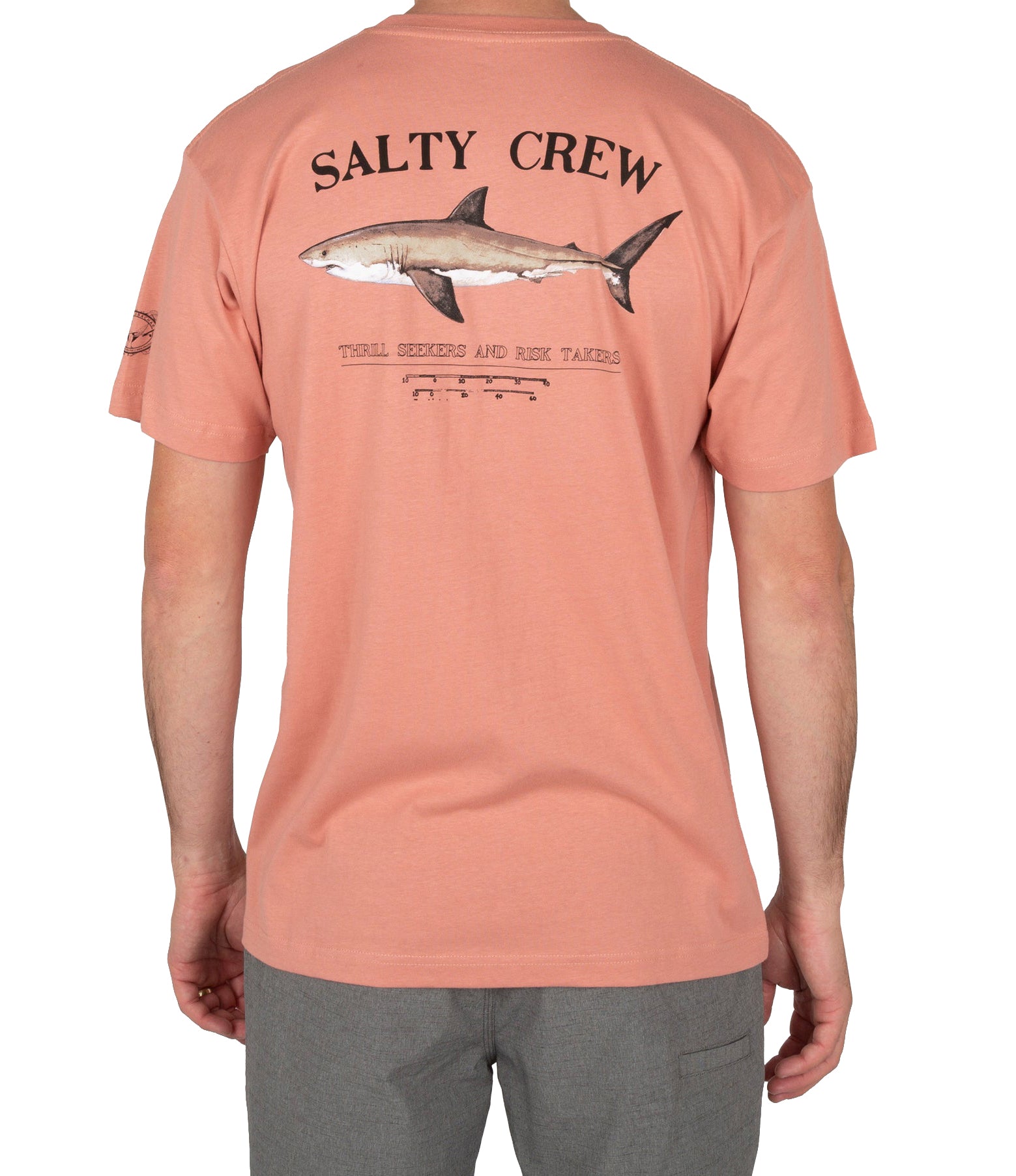 Salty Crew Bruce SS Tee Coral XL