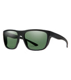 Smith Barra Polarized Sunglasses MatteBlack GrayGreen Square