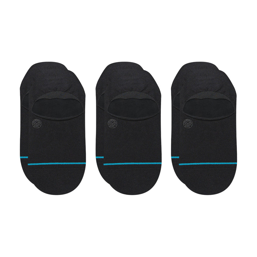 Stance Icon No Show 3 Pack BLK L