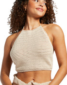 Roxy Day Dreamer Knit Cropped Top WBS0 S