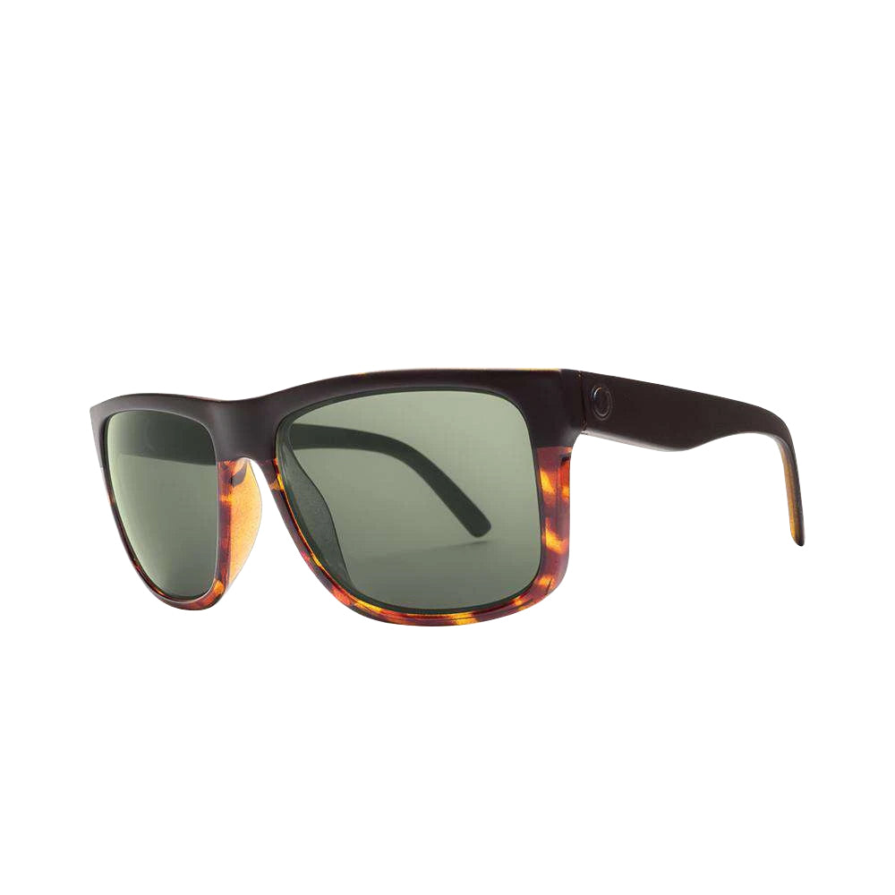 Electric Swingarm XL Polarized Sunglasses Darkside Tort Ohm-Grey Square