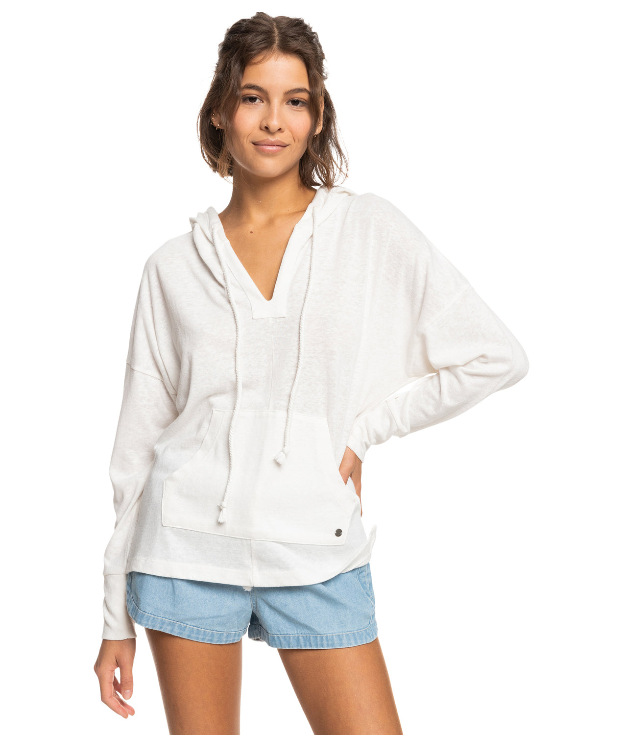 Roxy Paddle Out Pullover Hoodie WBK0 S