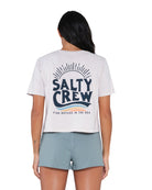 Salty Crew The Wave Crop Tee  NATU L