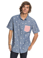 Quiksilver 4th July SS Woven BYL6-Chambray XXL