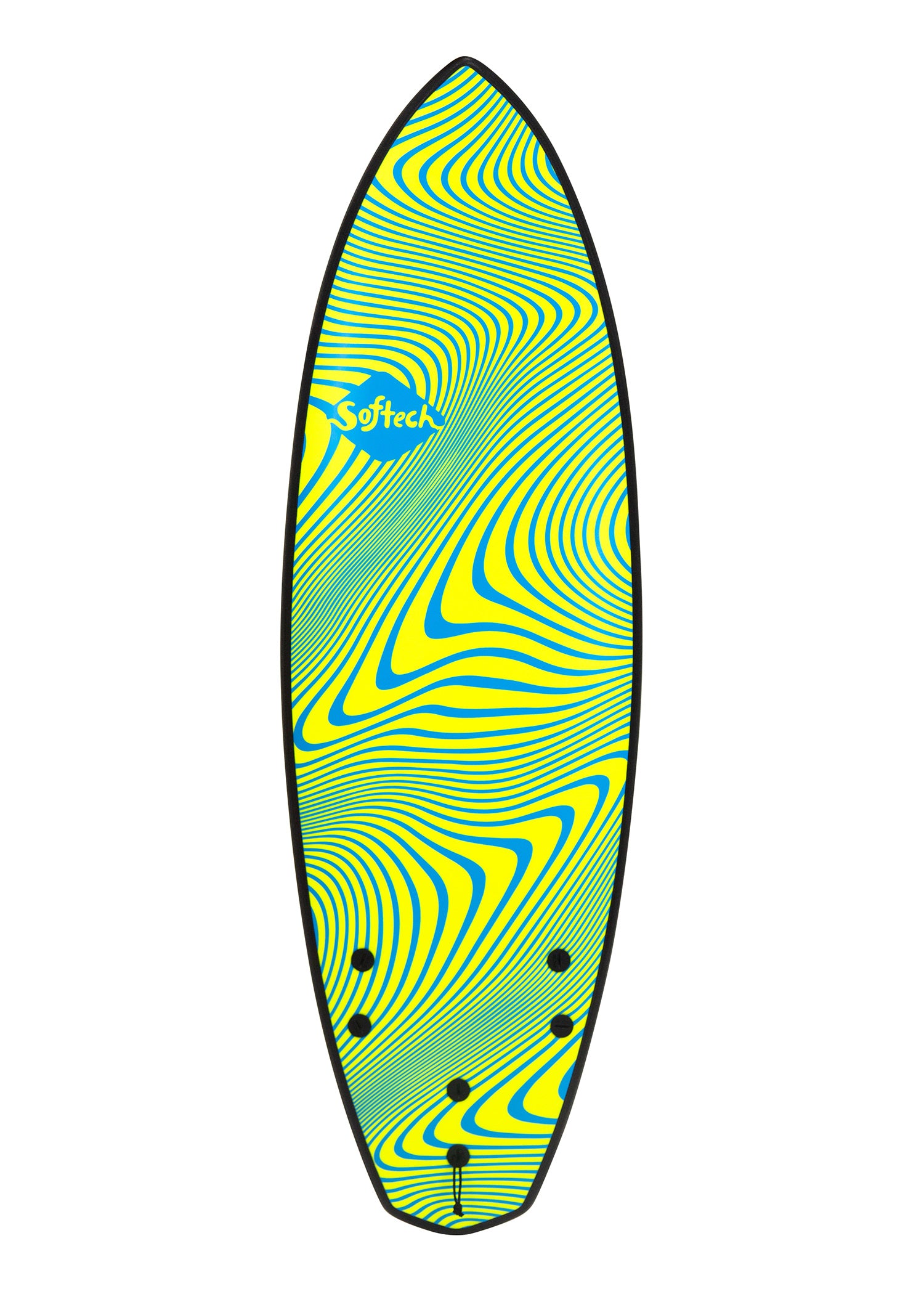 Softech Toledo Wildfire Soft Surfboard Neon 5ft11in