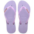 Havaianas Slim Glitter Flourish Womens Sandal 2297-Purple 7