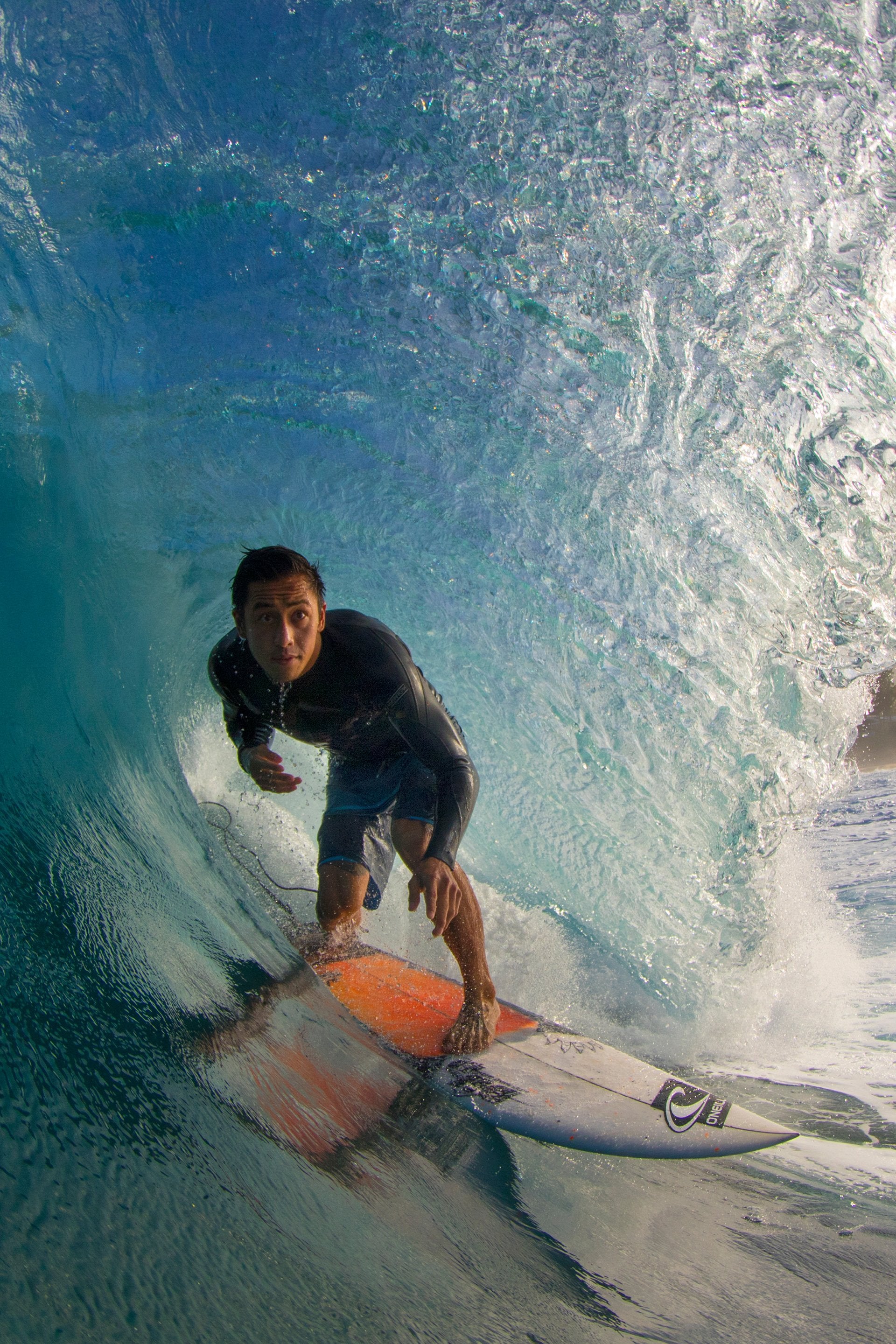 O Neill Hyperfreak 1mm Neo-Skins LS Wetsuit Jacket A00-Black-Black M