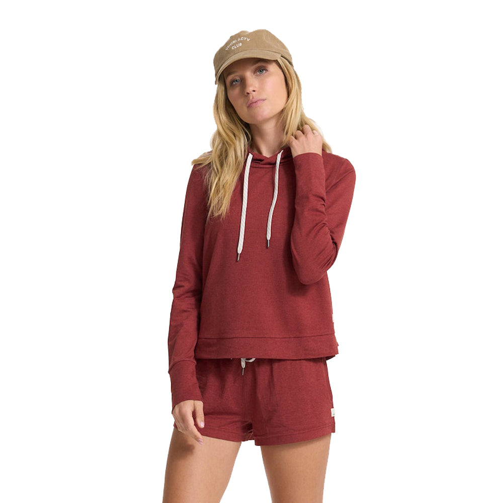 Vuori Halo Essential Hoodie HUT-CurrantHeather S