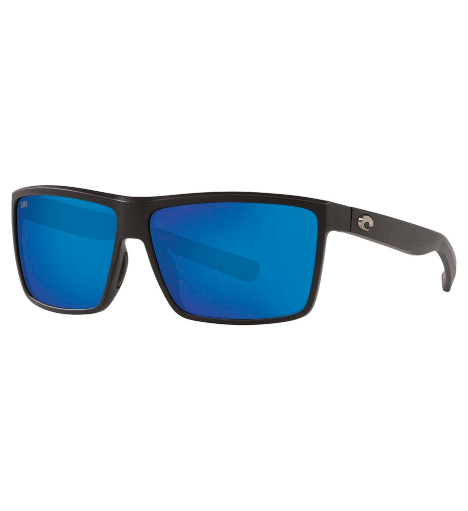 Costa Del Mar Rincon Polarized Sunglasses MatteBlack BlueMirror 580G