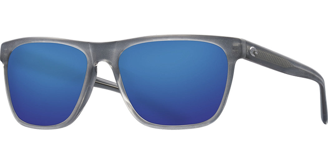 Costa Del Mar Apalach Sunglasses Matte Gray Crystal Blue Mirror 580G