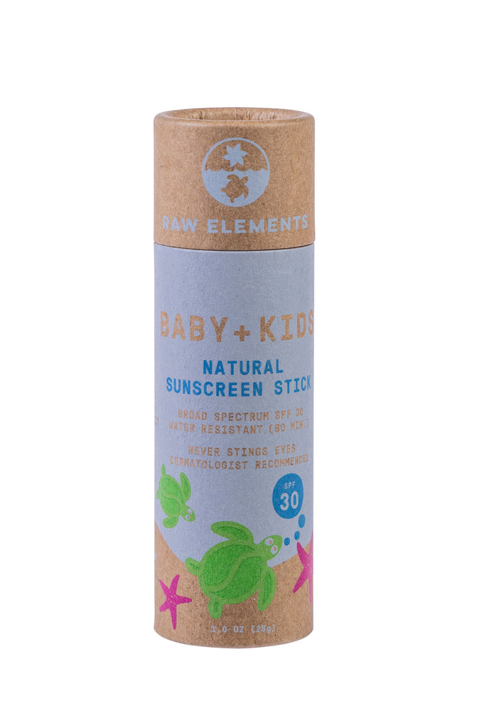 Raw Elements Baby + Kids Compostable SPF 30 Stick 1oz