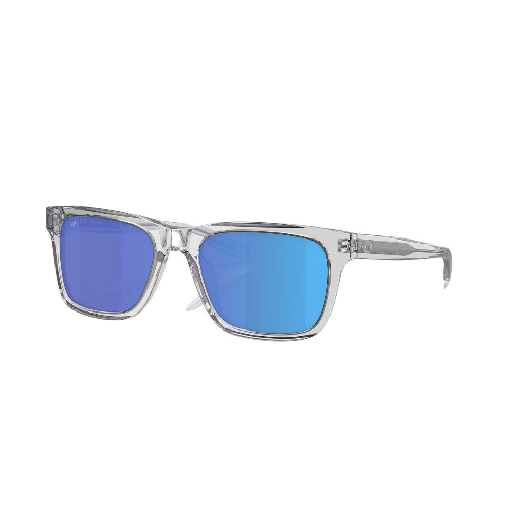Costa Del Mar Tybee Polarized Sunglasses ShinyLightCrystalGray BlueMirror 580G