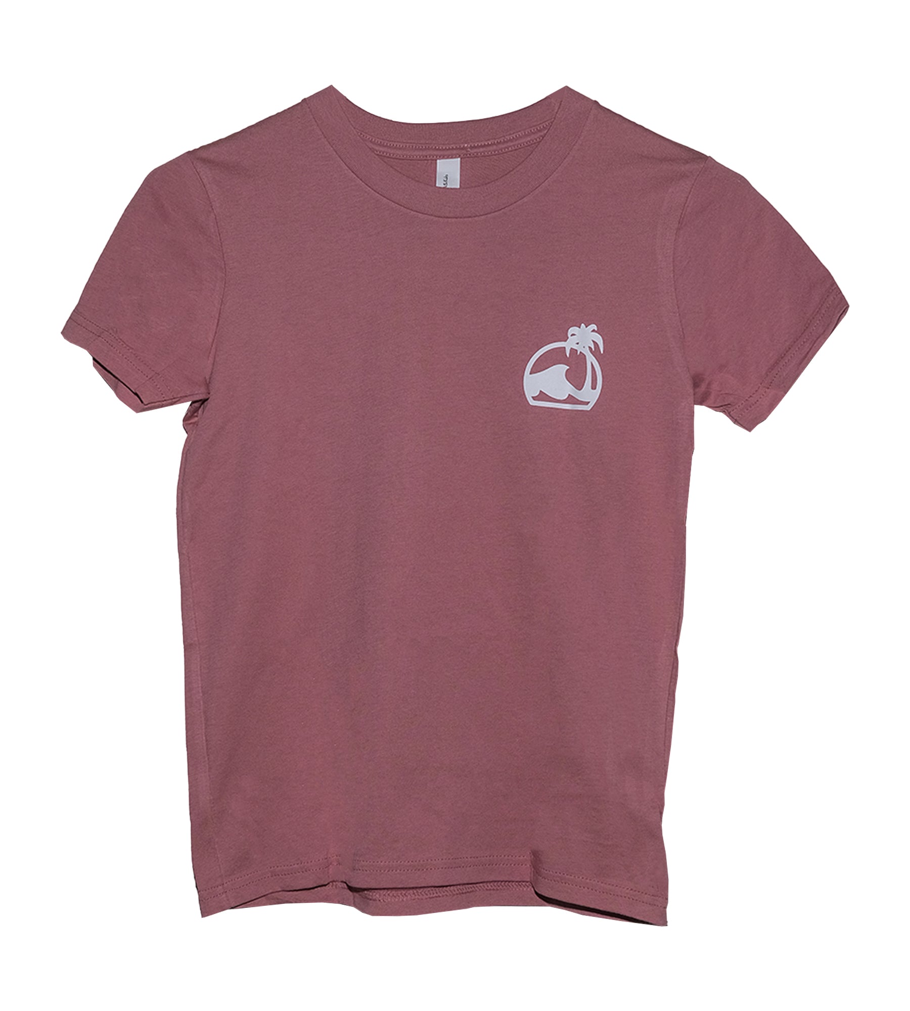 Island Water Sports Script Boys SS Shirt DFB-MAUVE XL