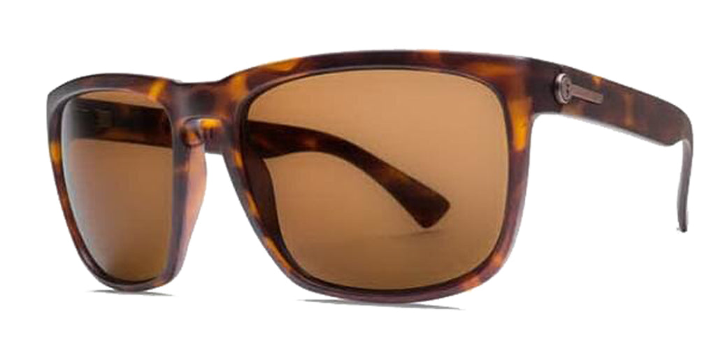 Electric Knoxville XL Sunglasses Matte Tort Ohm Bronze Square