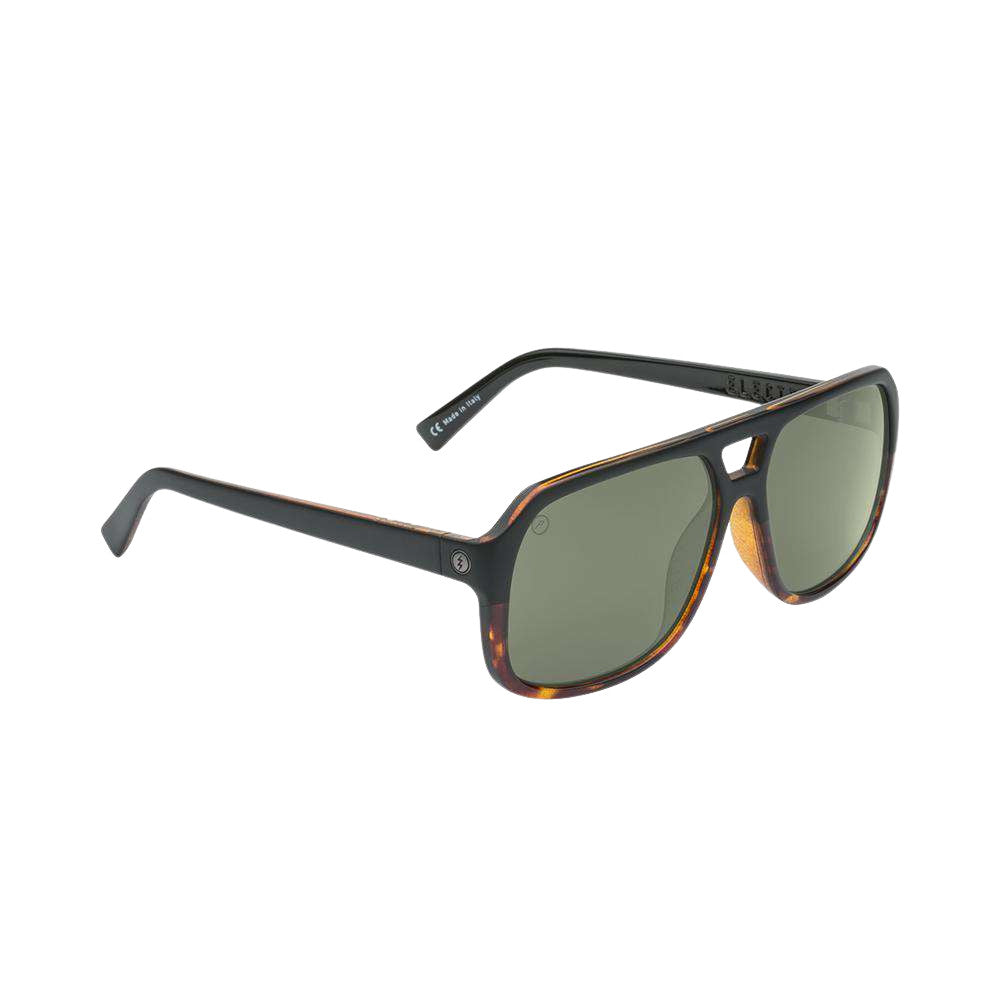 Electric Dude Polarized Sunglasses Darkside Tort Ohm Grey Oversized
