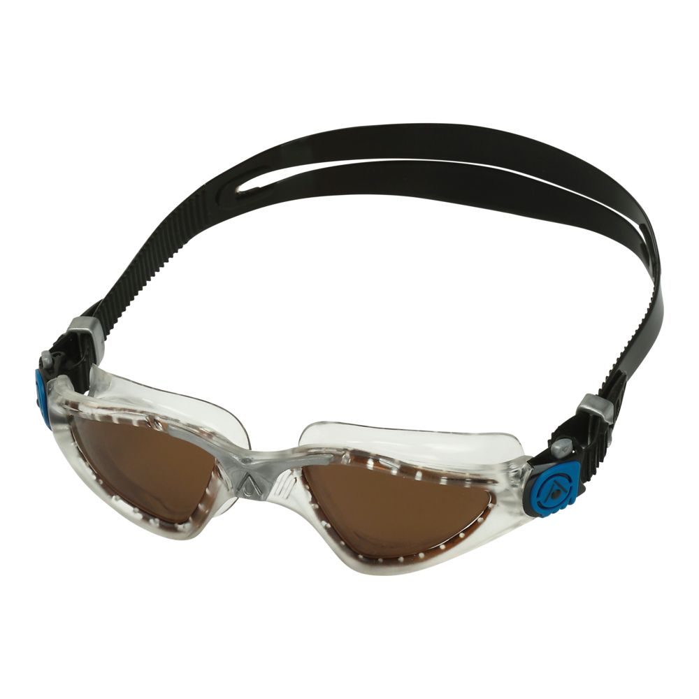 Aqua Sphere Kayenne Swim Goggles Trans/Silver/Brown