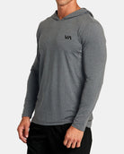RVCA Sport Vent LS Hood CCH-Charcoal Heather XL