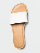 Volcom Simple Slide Womens Sandal WHT23-White 6